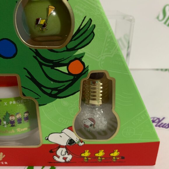 Peanuts X Profusion Cosmetics 5 Piece Nail Polish Remover Set Sparkling With Joy - Picture 8 of 8